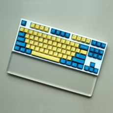 HS키보드 손목 받침대 아크릴 팜레스트 주문제작, 87키 텐키리스/매트클린, 1개