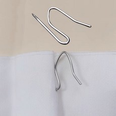 S형 고리 커튼핀 50pcs 후크 가림막 연결 걸이 꽂이 moa*7105kD, 50개입, 50개입