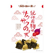 Maruka Food Expenses Rich Series 奇士產梅子與紅小米香脆海苔脆片零食, 1個, 58g