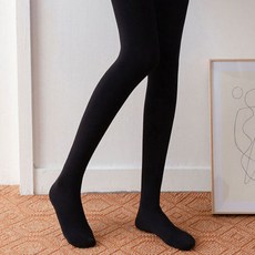 하이라임 기모 무발 유발 겨울 스타킹 레깅스