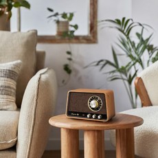 【SANGEAN山進】WR-101 調頻/藍牙喇叭 ( FM/Bluetooth ), 胡桃木, WR-101