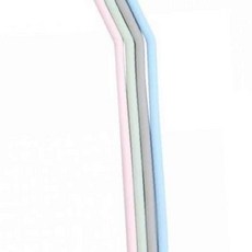 음료용빨대 위생 빨대 스트로우 홈카페 구부러지는 재사용 부드러운빨대