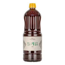 시골기름집 업소용 대용량 들기름 방앗간에서 직접짠 수입산 매장용 식당용, 1개, 1.8L