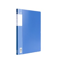deli 60頁 A4報告夾, 藍色, 1個