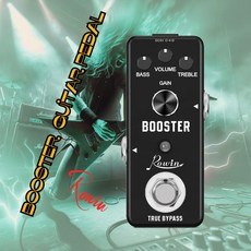 Rowin 노이즈 게이트 페달 기타 효과 저소음 전원 공급 장치 부스터 플랜지 페이저 버퍼 이펙터 베이스용, 28 Booster