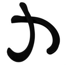 모어 실리콘마스크가드 마스크이어가드, 블랙