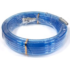 국산 우레탄 에어호스(블루) 특A급 한강 콤프레샤 연질 8MM X 20M, 1개