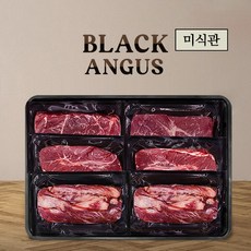 블랙앵거스 탑초이스 명품구이모둠 1호 갈비살+살치살+척아이롤/200g*2팩씩, 없음, 상세설명 참조, 없음