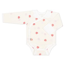 메르베 신생아 출산선물 배냇수트 100% 순면 배내바디슈트 2단스냅 배냇저고리