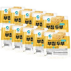 청정원 청정원 콩이가득두부(부침용), 10개, 300g