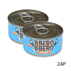 Hsoso 고양이 참치 치어캔 80g 24P 소프트 습식 사료 통조림 haru*011479001EA sou+440ao