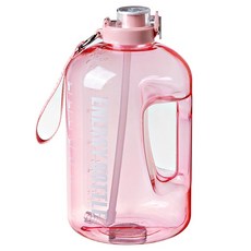 大容量運動水壺 1600ml, 粉色,1600ml, 1個