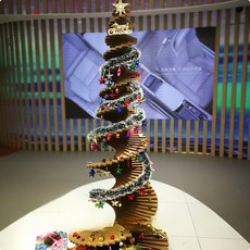 diy 종이나무 크리스마스 골판지나무 만들기 소형 소품, 1개, 주문제작 링크
