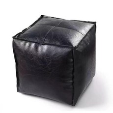 수납형 인조 가죽소파커버 스툴 담요 의류보관 비어있는