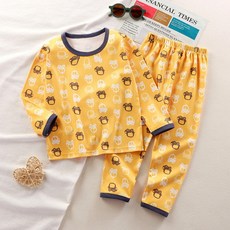 하라로이 남아 유아 긴팔 실내복 아동 파자마 잠옷 상하세트 자동차