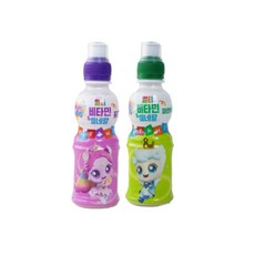 웅진 티니핑 멀티비타민&미네랄 포도맛 + 파인맛, 10개, 200ml