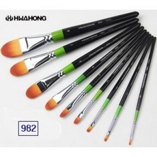 화홍 디자인붓 982, 8호, 1개