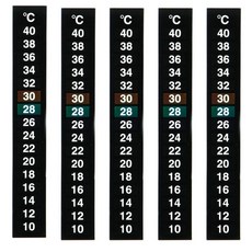 수족관 온도계 스티커, 1개
