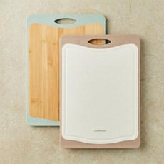 락앤락 투웨이 대나무 양면 도마, brown, 1개