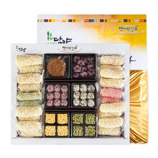 [한과명인] 담양한과 전통 한과선물세트 꽃창포(2단), 1개, 795g