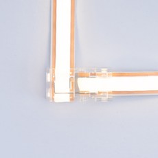 LED COB 프리커팅 스트립바 줄조명 라이트 ㄱ자 연결부속 라인바 간접조명, 1개, FREE CUTTING 기역자 연결부속