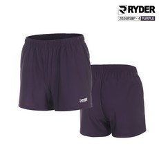 라이더 배드민턴 편한 운동 반바지 여성 3부 팬츠 하의 퍼플 2026RSBP-4