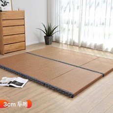 접이식 다다미 매트 나무 일본식 사이즈, 쿠키 플라워 3cm