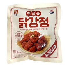 [사조오양] 옛골목 닭강정 매콤달콤 300g, 2개