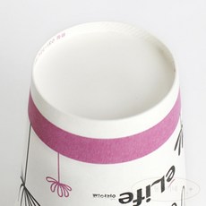 일회용 종이컵 물컵 (255ml) 25개