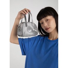 【CF】官方正品CryingCenter mini波士頓包 Y2K 戶外 樂團 輕巧時尚，多隔層設計方便收納, 銀色, 1個