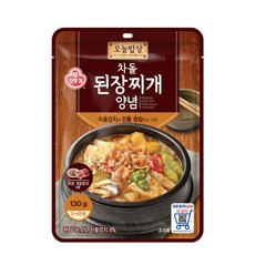 오뚜기 차돌 된장찌개 양념, 130g, 8개