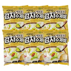 이가자연면 감자수제비 184gx6개 멸치육수, 186g, 6개