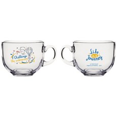 小王子麥片杯早餐杯優格杯牛奶杯 - 共2款精美設計，為您的餐桌增添童趣, 1個