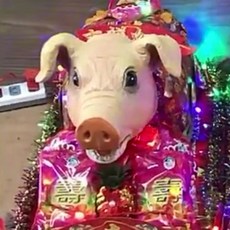 麵線豬羊 拜天公神明祝壽中元普渡適用(有燈) - 宮廟慶典祈福還願, 1個