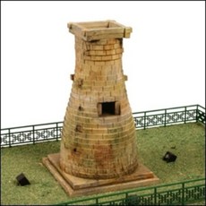 영공방 첨성대 DIY 입체퍼즐 조립키트, 혼합색상, 1개