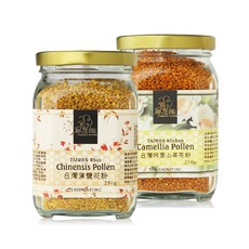 【小農夫婦】台灣蒲鹽花粉 / 阿里山茶花粉 250g, 1個