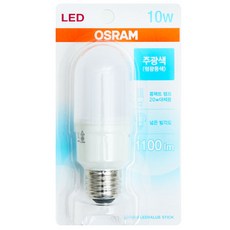 오스람 절전형 LED램프_10W(주광색), 색상, 1개