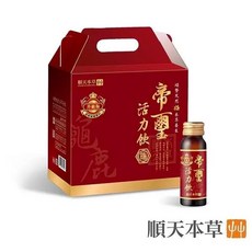 順天本草 帝璽活力飲升級版30入，龜鹿精華滋補強身，提升體力告別疲勞，營養保健食品, 1個