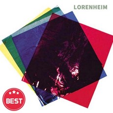 로렌하임 프린스 셀로판지 5색 색필름 공작용