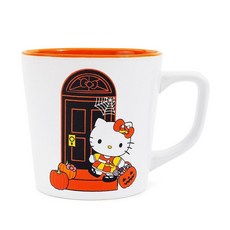 Silver Buffalo Sanrio 헬로 키티 할로윈 테마 세라믹 머그 591.5ml(20온스) 151935, 02-Hello Kitty Happy Halloween