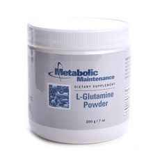 METABOLICMAINTENANCE L-谷氨酰胺粉, 200g, 1罐