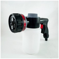 EZLIFE 台灣製造 可螺旋出水 清潔力提升 洗車泡沫槍 洗車水管清洗沖水管, 詳見包裝, 詳見包裝, 單買龍捲風泡沫槍