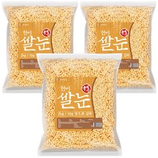 건강중심 국산 현미 쌀눈 2kg 대용량, 3개