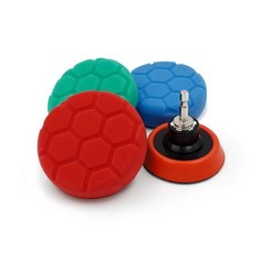 SPTA 광택패드 5종 세트, 혼합색상 (새상품), 2개