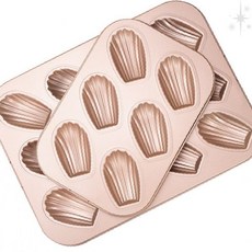 가정용 조개 모양 구움틀 과자 빵 만들기 오븐 틀 디저트 제작 도구 주방 용품, 1개