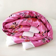 Linding옛날이불 할머니 담요 겨울 옛날 레트로감성 두꺼운 꽃무늬 이불, J(겉면만/솜별도)