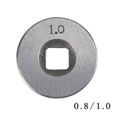 0MM 스테인리스 스틸 와이어 피드 드라이브 용접기용 MIG 그루브 롤러 25MM 라인 피딩 너들, 0.81.0