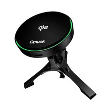 amuok Qi2超能磁吸無線充車載支架 磁吸充電 車用手機支架 出風口支架 車載支架 無線充電 磁吸支架 支援快充, QI2磁吸無線車充支架-無散熱款