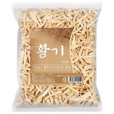 건강중심 말린 황기 절편 건 황기뿌리, 1개, 500g