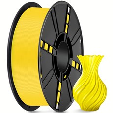 MMC LAB 고속 3D 프린터 필라멘트 1.75mm 빠른 출력 고강도 친환경 안정적 FDM 재료 3D모델링, 옐로우, LAB PLA+